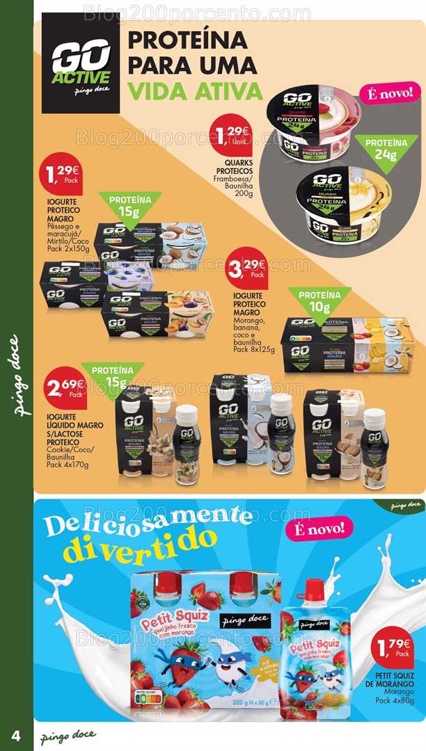 Antevisão Folheto PINGO DOCE Especial Iogurtes Promoções de 26 agosto a 6 setembro