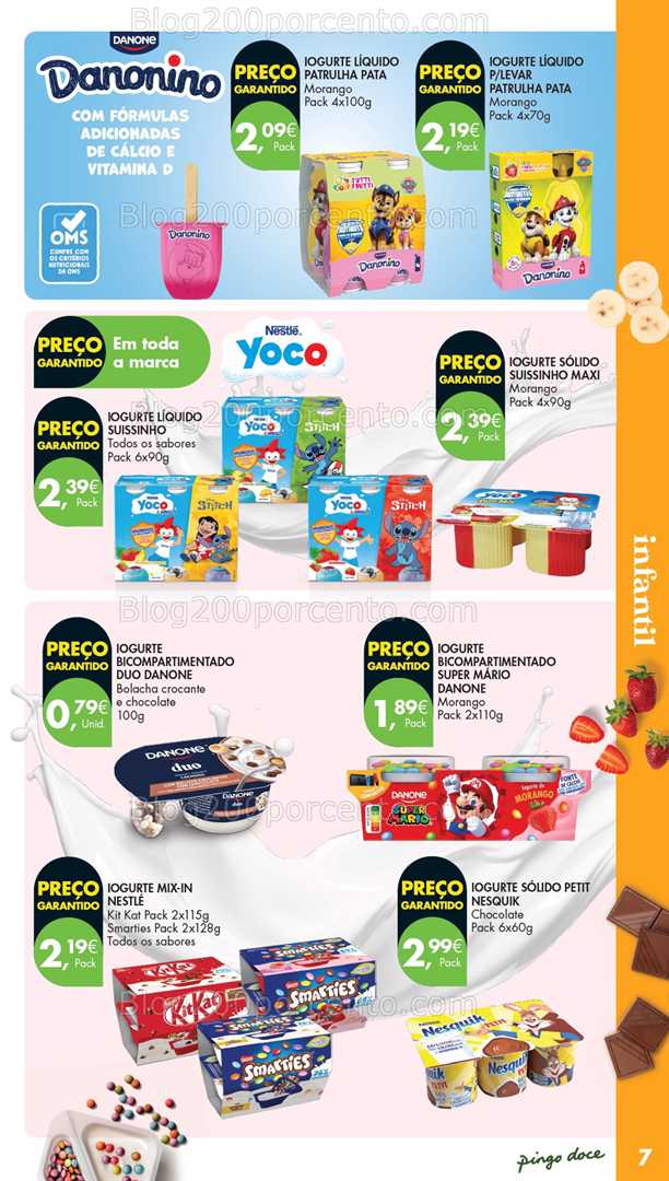 Antevisão Folheto PINGO DOCE Especial Iogurtes Promoções de 26 agosto a 6 setembro