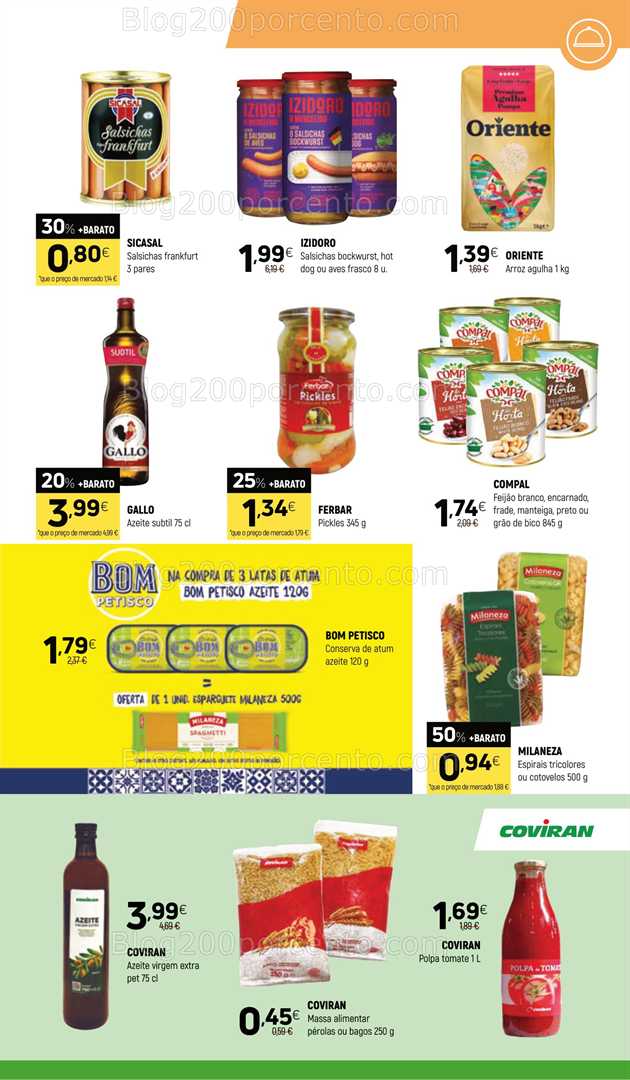 Antevisão Folheto COVIRAN Promoções de 12 a 24 agosto