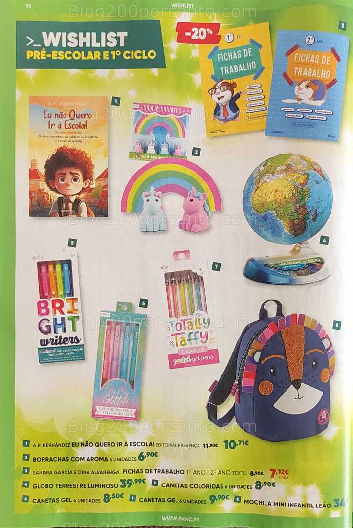 Antevisão Folheto FNAC Regresso às Aulas Promoções até 1 outubro