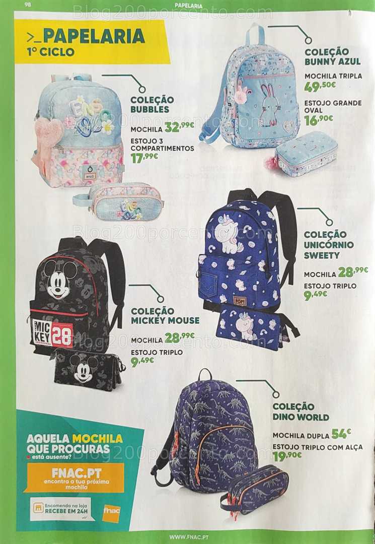 Antevisão Folheto FNAC Regresso às Aulas Promoções até 1 outubro