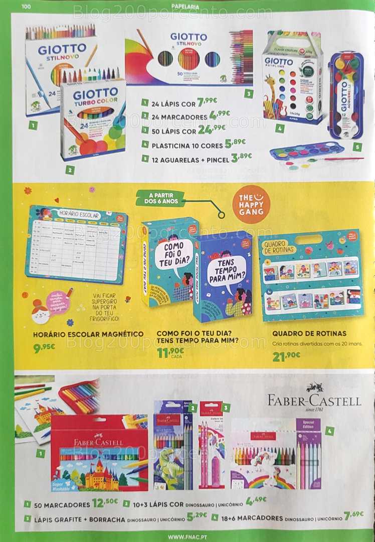 Antevisão Folheto FNAC Regresso às Aulas Promoções até 1 outubro
