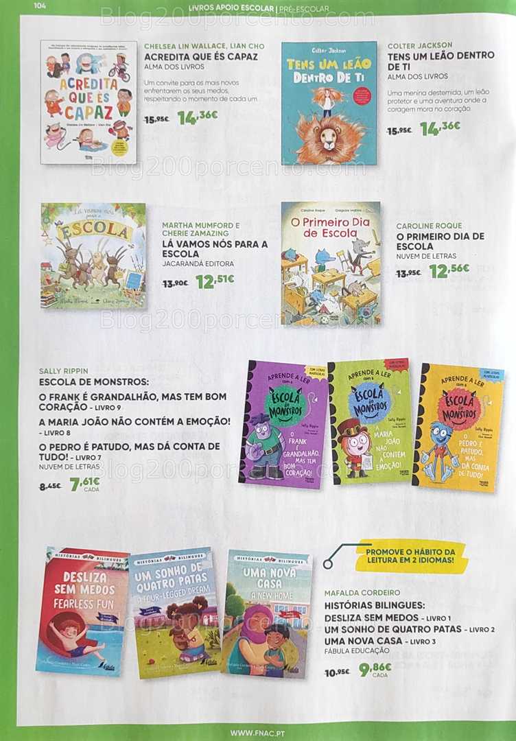 Antevisão Folheto FNAC Regresso às Aulas Promoções até 1 outubro