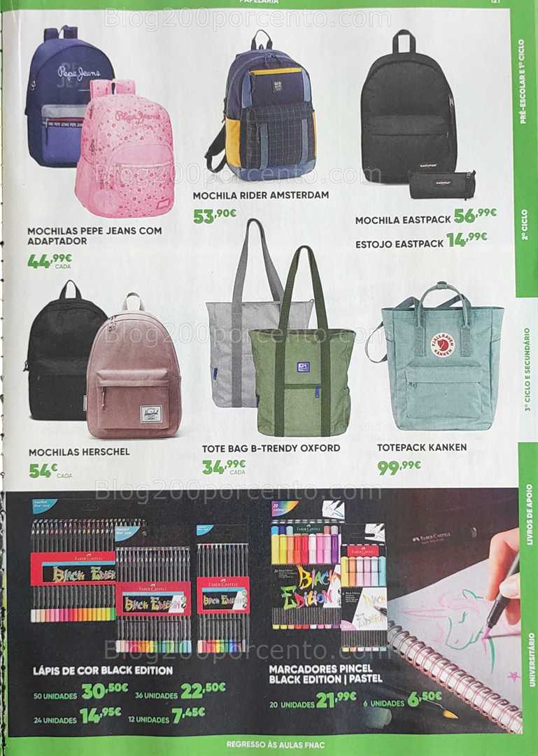 Antevisão Folheto FNAC Regresso às Aulas Promoções até 1 outubro