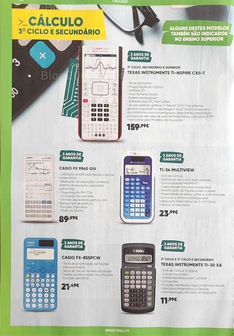 Antevisão Folheto FNAC Regresso às Aulas Promoções até 1 outubro