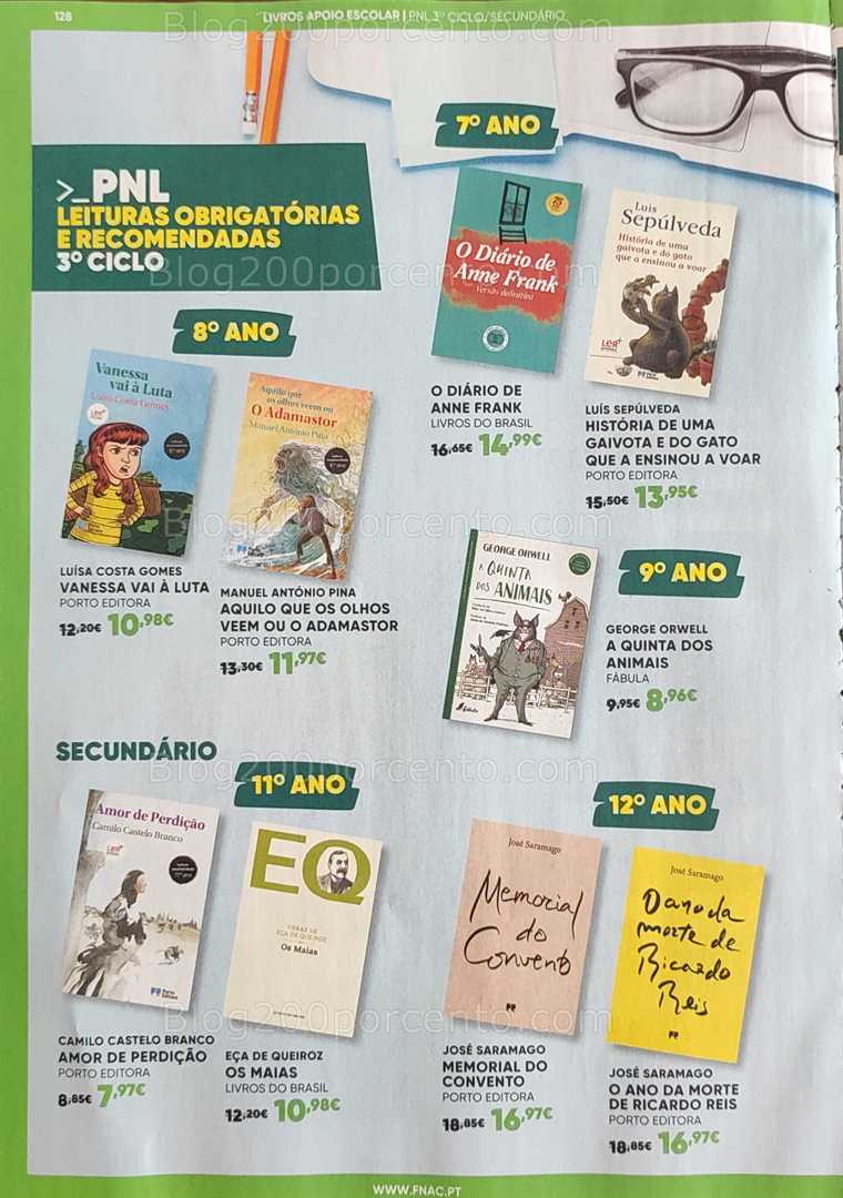 Antevisão Folheto FNAC Regresso às Aulas Promoções até 1 outubro