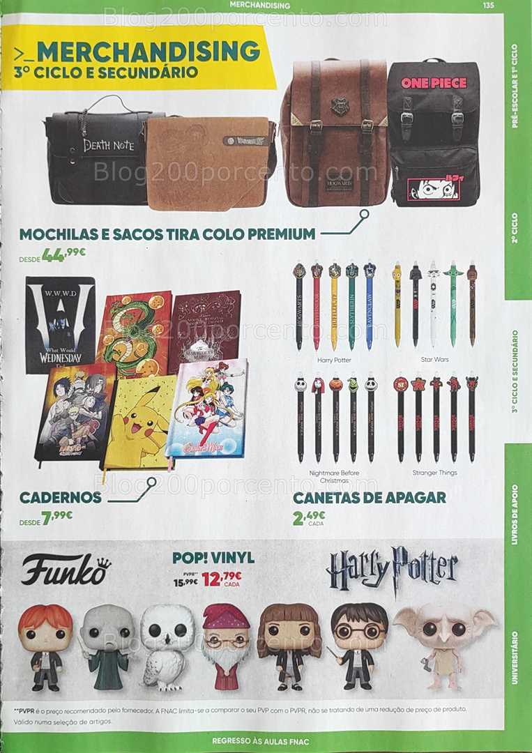 Antevisão Folheto FNAC Regresso às Aulas Promoções até 1 outubro