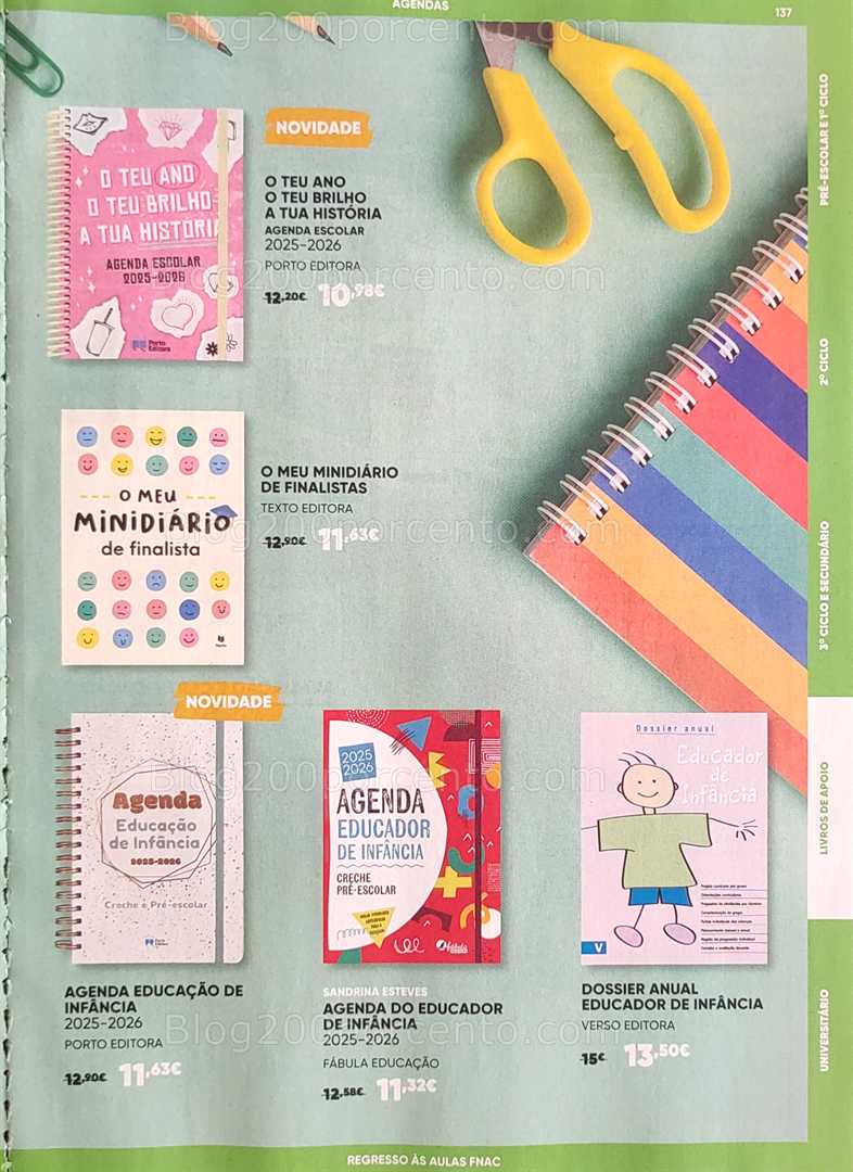 Antevisão Folheto FNAC Regresso às Aulas Promoções até 1 outubro