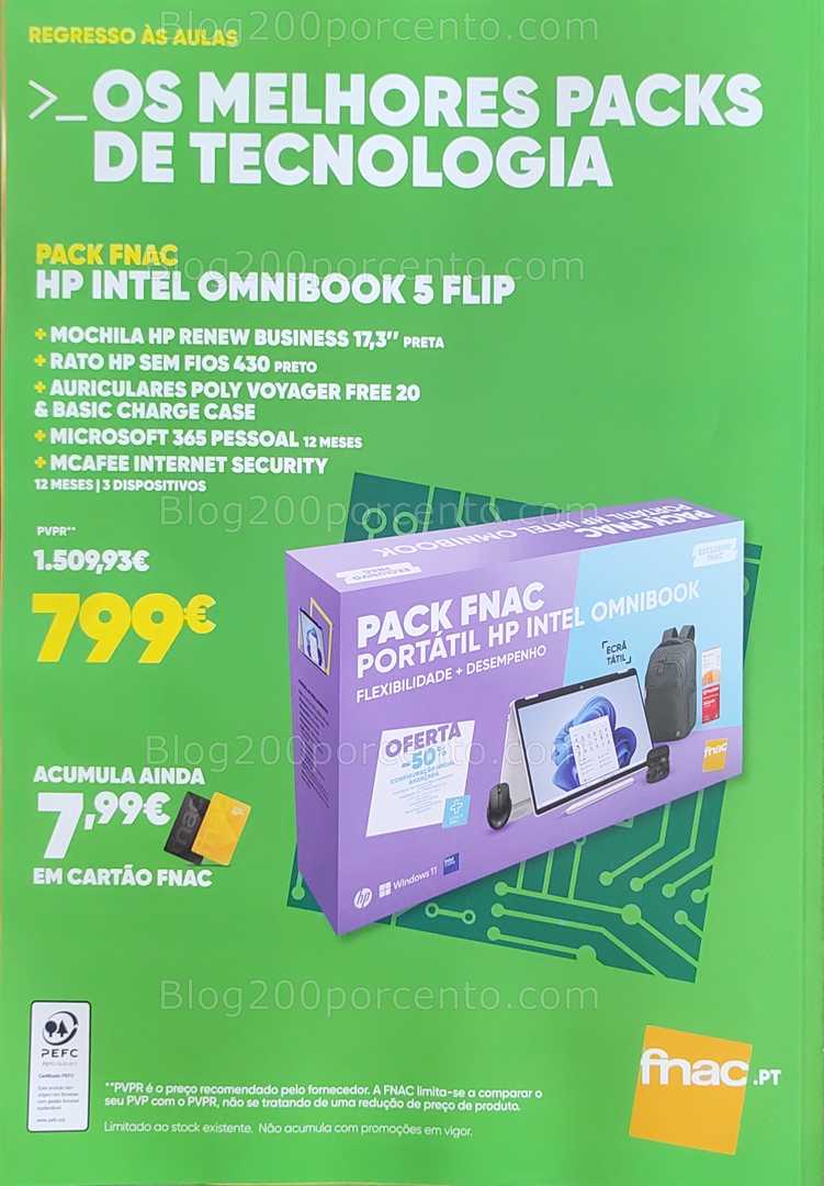 Antevisão Folheto FNAC Regresso às Aulas Promoções até 1 outubro