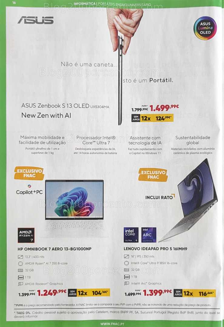 Antevisão Folheto FNAC Regresso às Aulas Promoções até 1 outubro