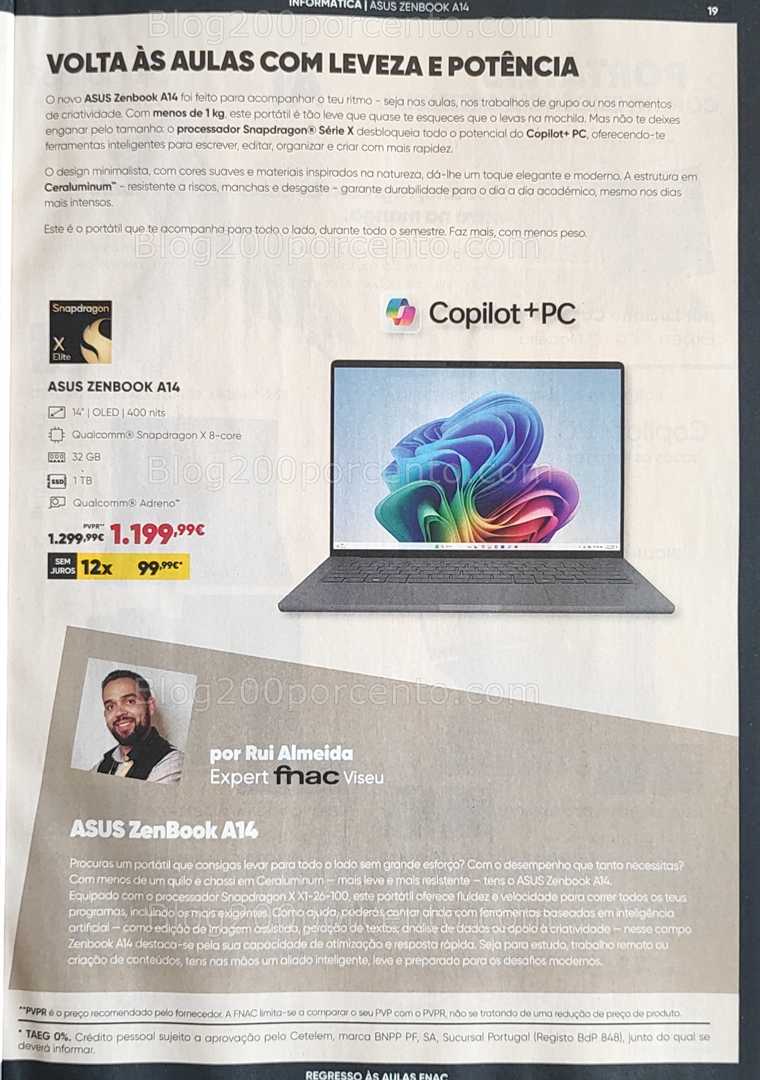 Antevisão Folheto FNAC Regresso às Aulas Promoções até 1 outubro