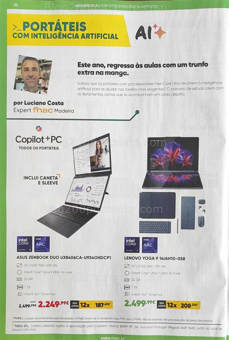 Antevisão Folheto FNAC Regresso às Aulas Promoções até 1 outubro