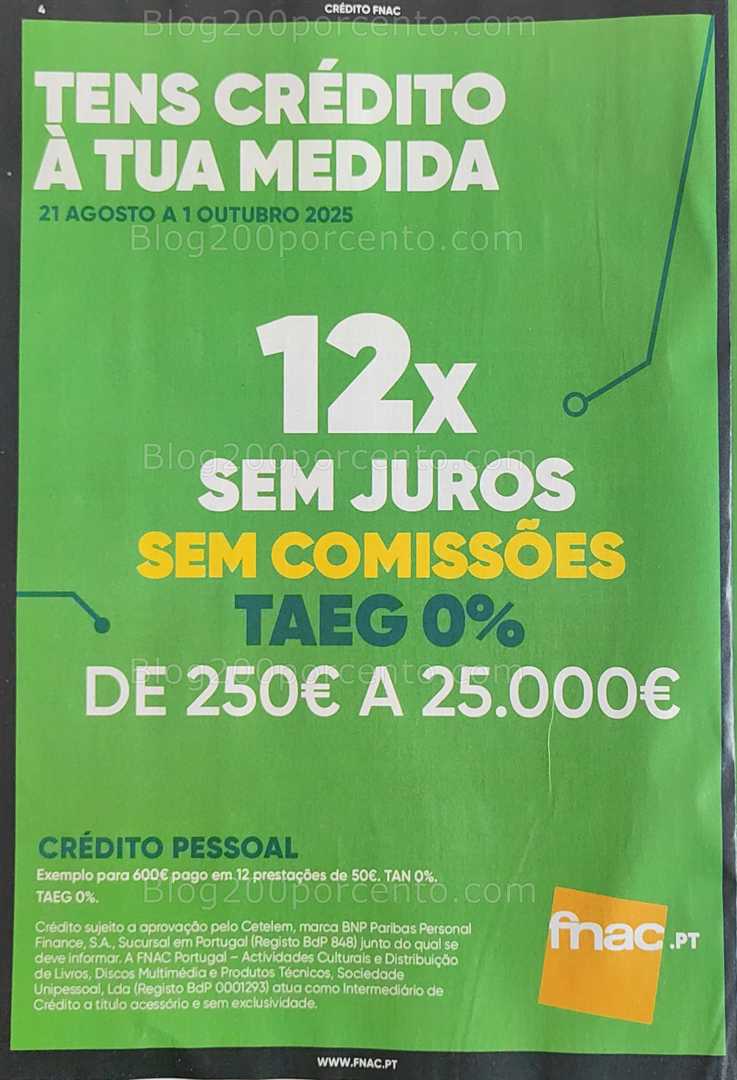 Antevisão Folheto FNAC Regresso às Aulas Promoções até 1 outubro
