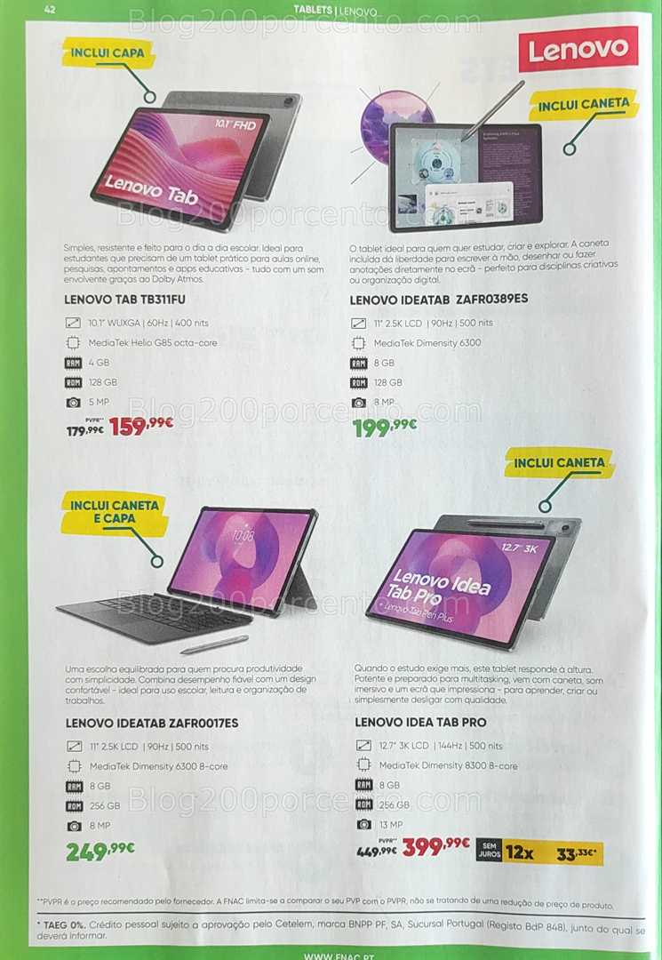 Antevisão Folheto FNAC Regresso às Aulas Promoções até 1 outubro