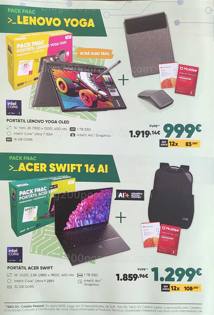 Antevisão Folheto FNAC Regresso às Aulas Promoções até 1 outubro