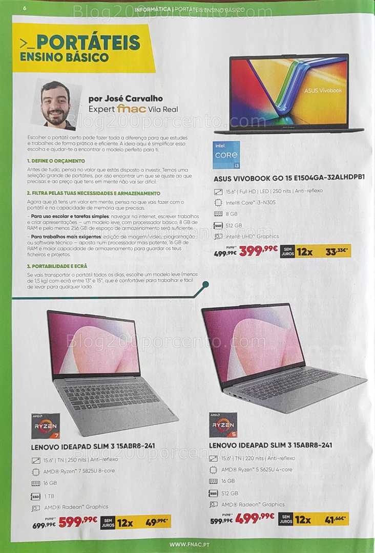 Antevisão Folheto FNAC Regresso às Aulas Promoções até 1 outubro