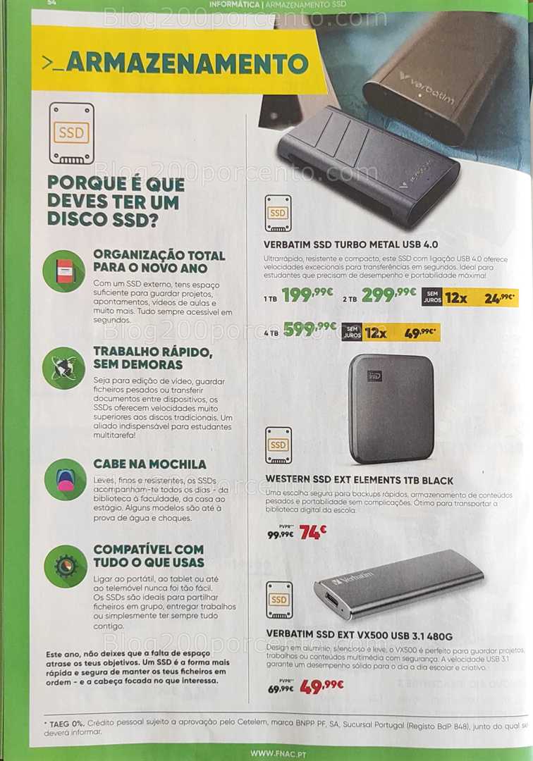 Antevisão Folheto FNAC Regresso às Aulas Promoções até 1 outubro
