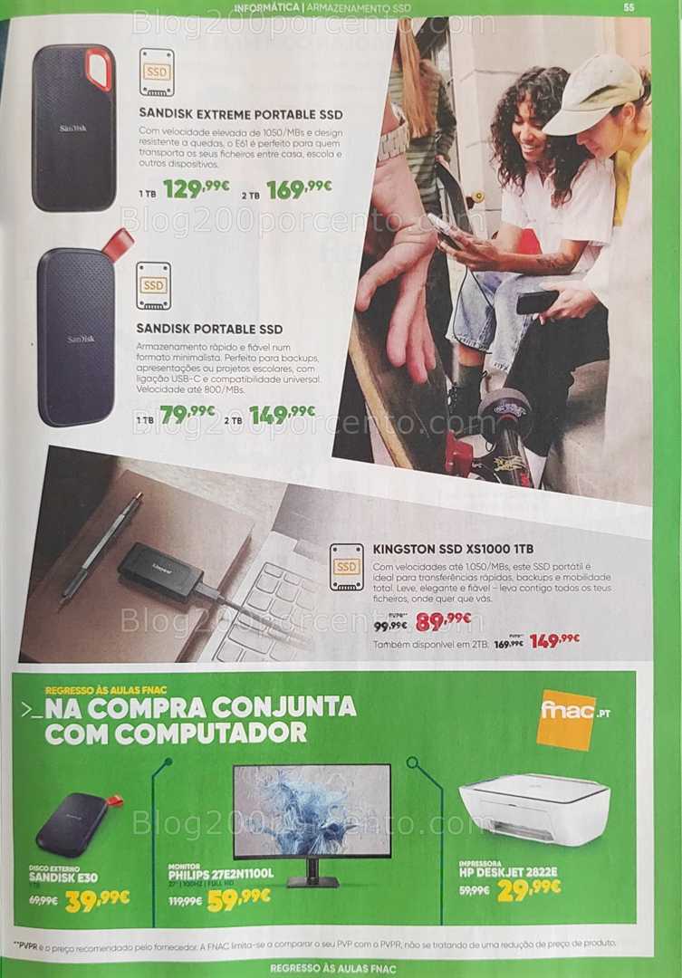 Antevisão Folheto FNAC Regresso às Aulas Promoções até 1 outubro