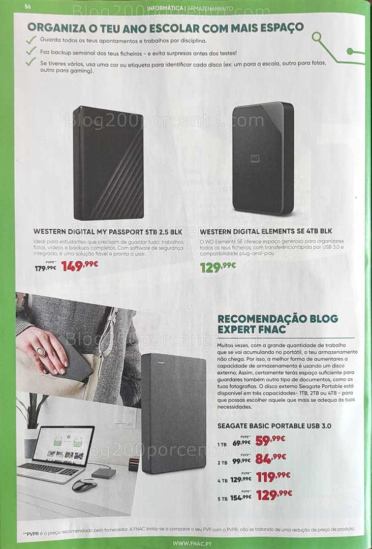 Antevisão Folheto FNAC Regresso às Aulas Promoções até 1 outubro