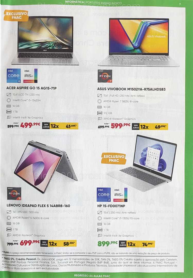 Antevisão Folheto FNAC Regresso às Aulas Promoções até 1 outubro