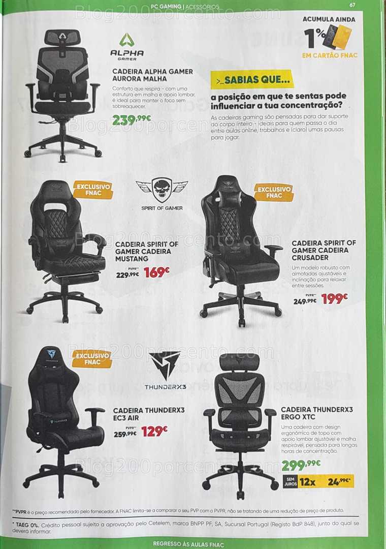 Antevisão Folheto FNAC Regresso às Aulas Promoções até 1 outubro