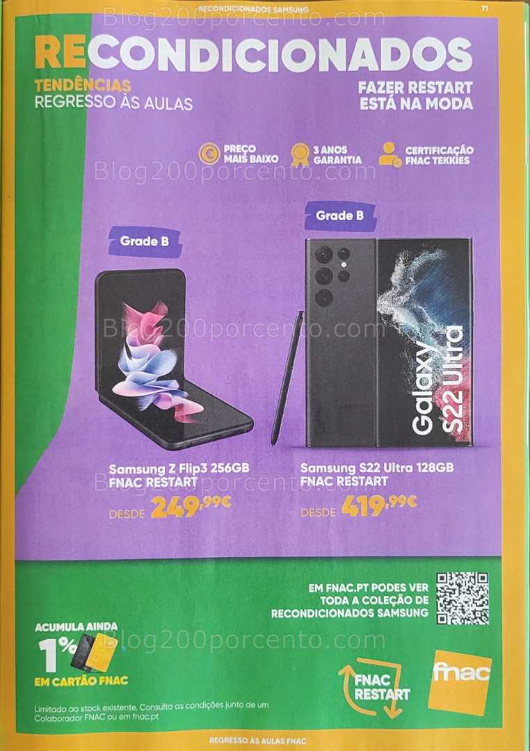 Antevisão Folheto FNAC Regresso às Aulas Promoções até 1 outubro