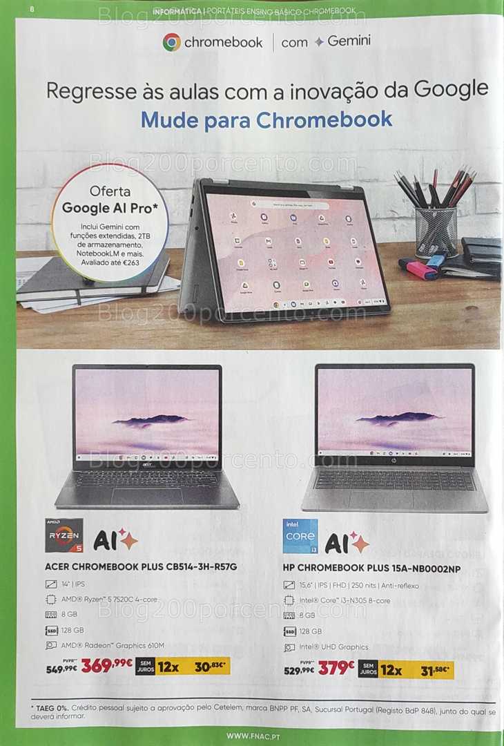 Antevisão Folheto FNAC Regresso às Aulas Promoções até 1 outubro