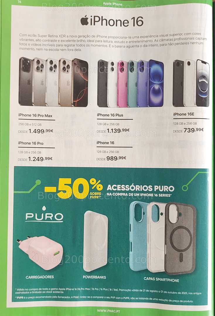 Antevisão Folheto FNAC Regresso às Aulas Promoções até 1 outubro