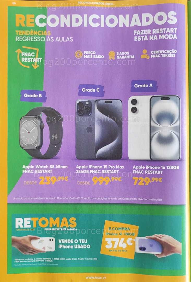 Antevisão Folheto FNAC Regresso às Aulas Promoções até 1 outubro