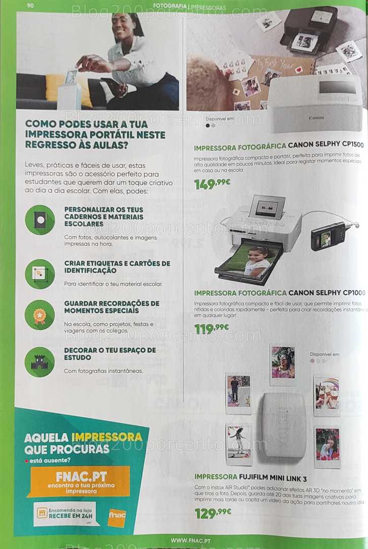Antevisão Folheto FNAC Regresso às Aulas Promoções até 1 outubro