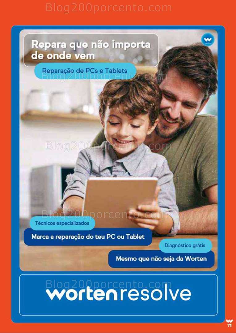 Antevisão Folheto WORTEN Regresso às Aulas Promoções até 15 setembro
