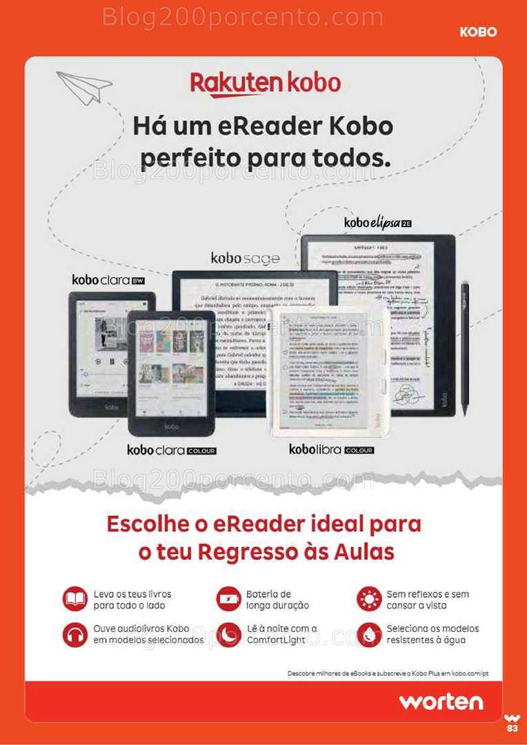 Antevisão Folheto WORTEN Regresso às Aulas Promoções até 15 setembro