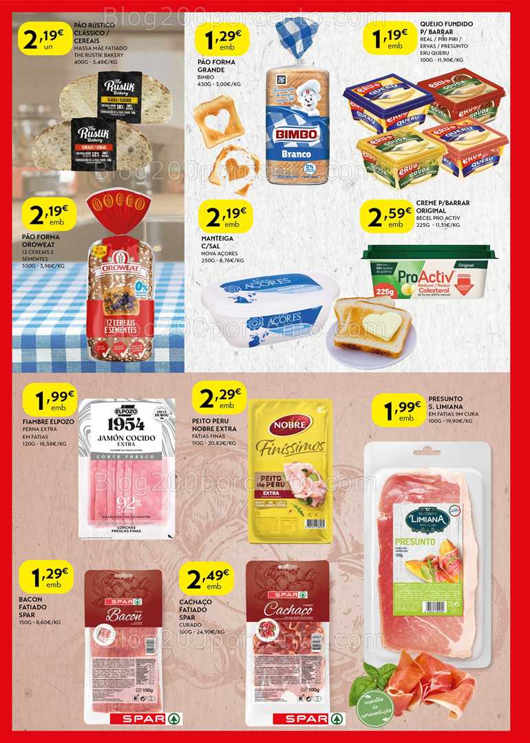 Antevisão Folheto SPAR Promoções de 19 a 31 agosto