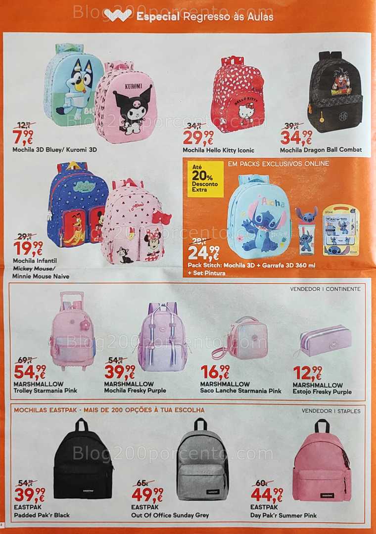 Antevisão Folheto WORTEN Regresso às Aulas Promoções até 1 setembro