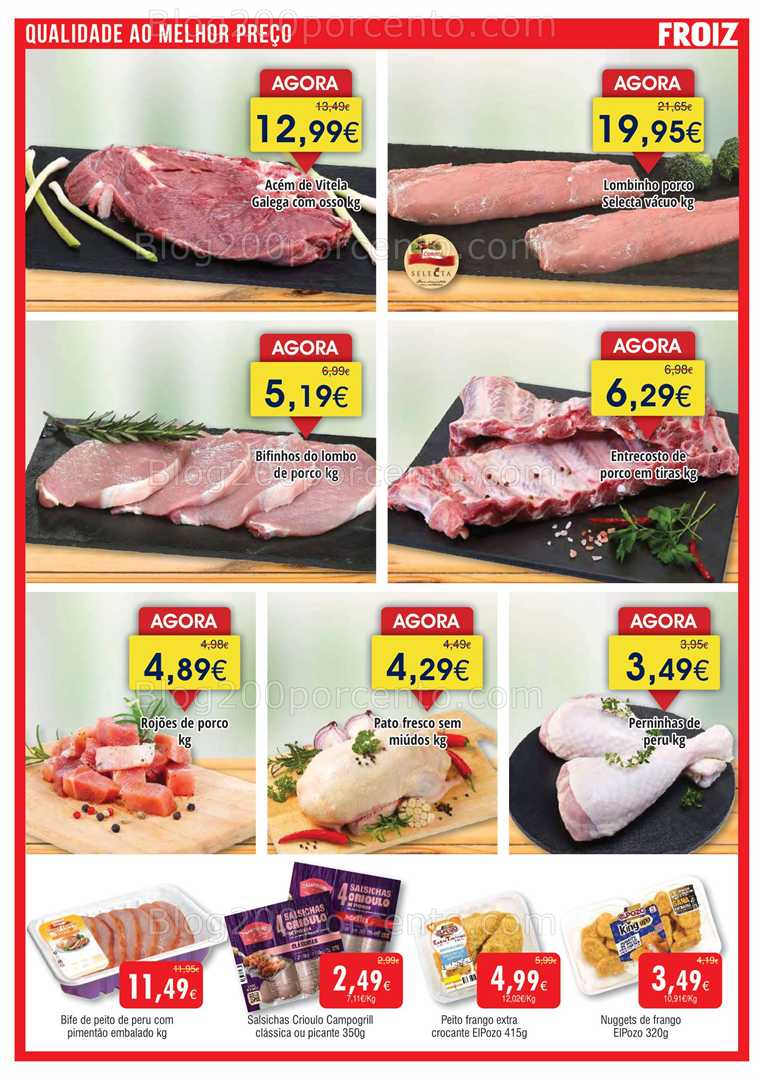 Antevisão Folheto FROIZ Promoções de 28 agosto a 16 setembro