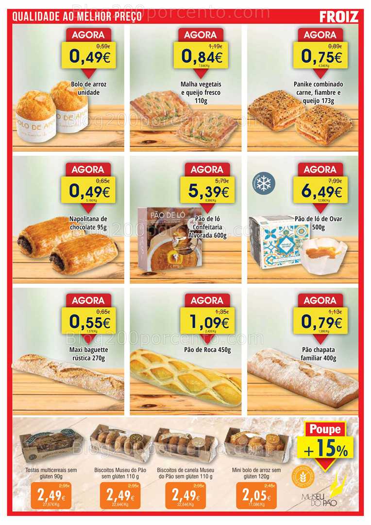 Antevisão Folheto FROIZ Promoções de 28 agosto a 16 setembro