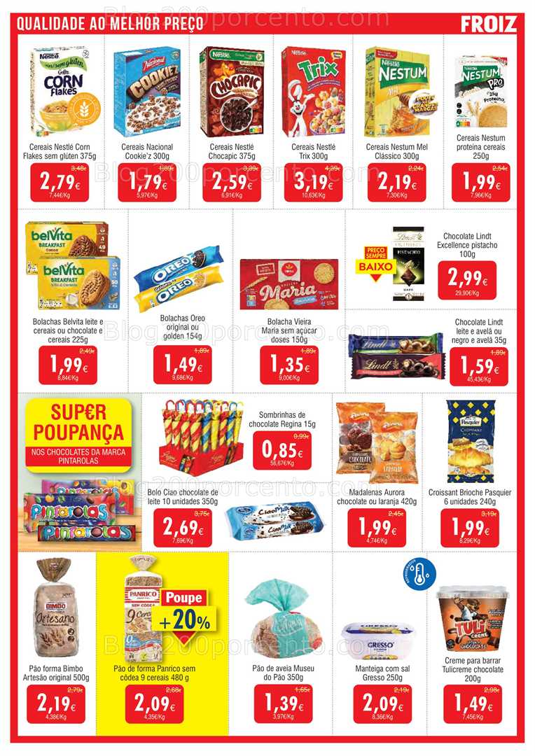 Antevisão Folheto FROIZ Promoções de 28 agosto a 16 setembro