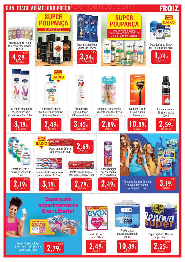 Antevisão Folheto FROIZ Promoções de 28 agosto a 16 setembro