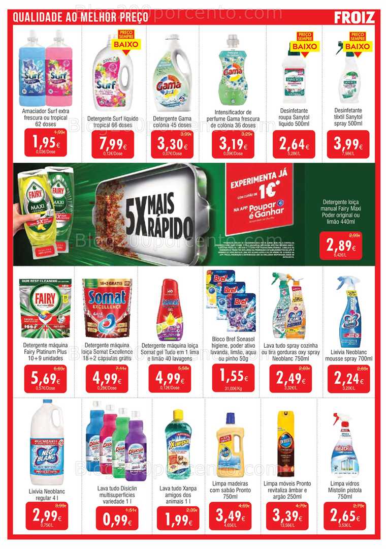 Antevisão Folheto FROIZ Promoções de 28 agosto a 16 setembro