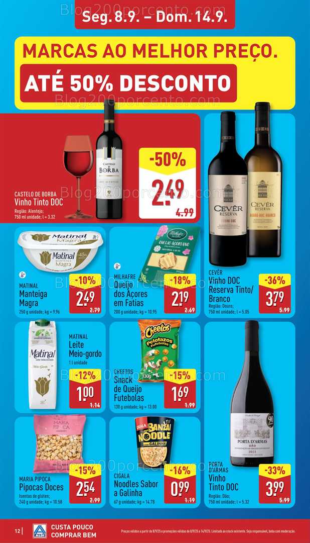 Antevisão Folheto ALDI Promoções de 8 a 14 setembro