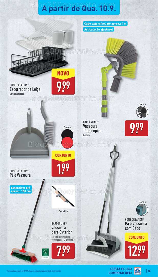 Antevisão Folheto ALDI Promoções de 8 a 14 setembro