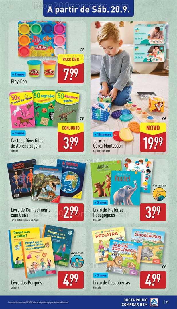Antevisão Folheto ALDI Promoções de 15 a 21 setembro