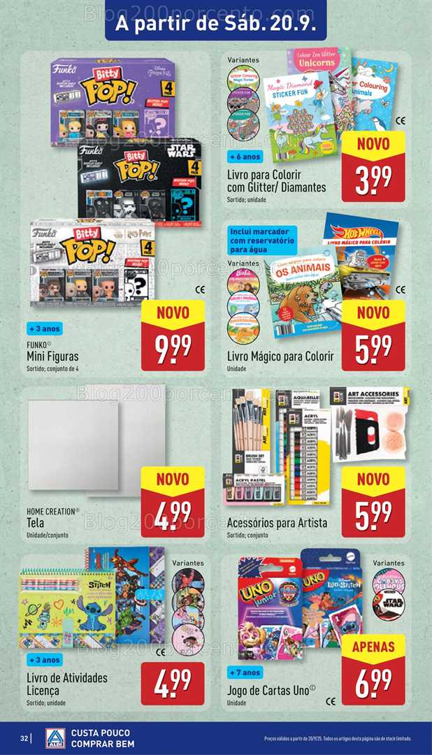 Antevisão Folheto ALDI Promoções de 15 a 21 setembro