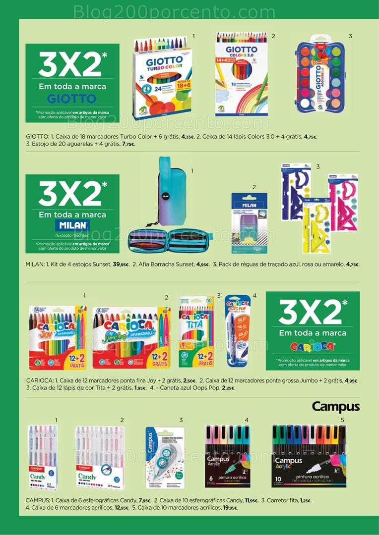 Antevisão Folheto EL CORTE INGLÉS Regresso às Aulas Promoções de 29 agosto 18 setembro