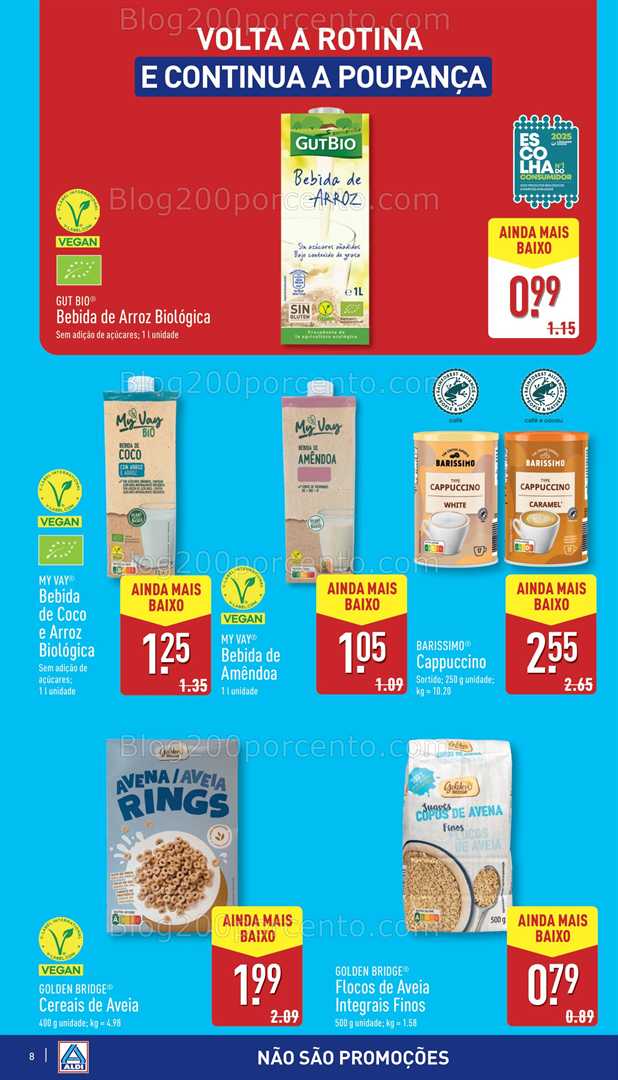 Antevisão Folheto ALDI Preços Mais Baixos Promoções a partir de 28 agosto