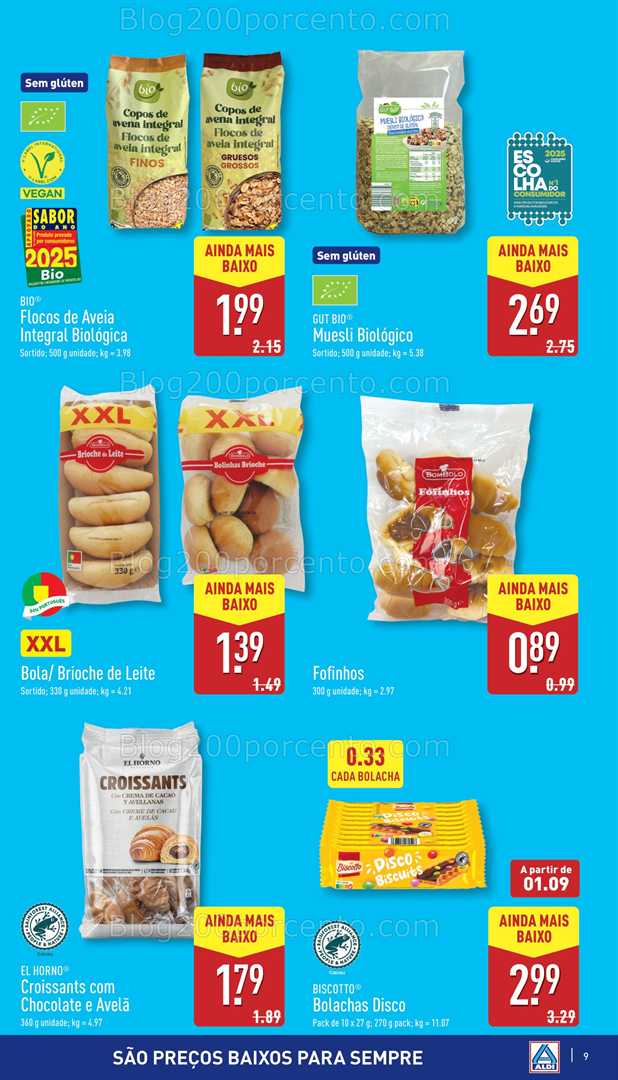 Antevisão Folheto ALDI Preços Mais Baixos Promoções a partir de 28 agosto