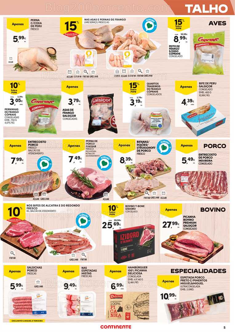 Antevisão Folheto CONTINENTE Açores Promoções de 18 setembro a 1 outubro