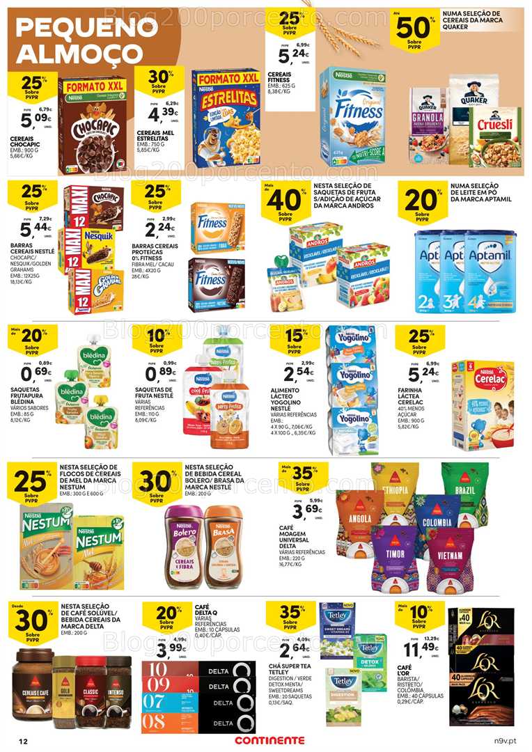 Antevisão Folheto CONTINENTE Açores Promoções de 18 setembro a 1 outubro