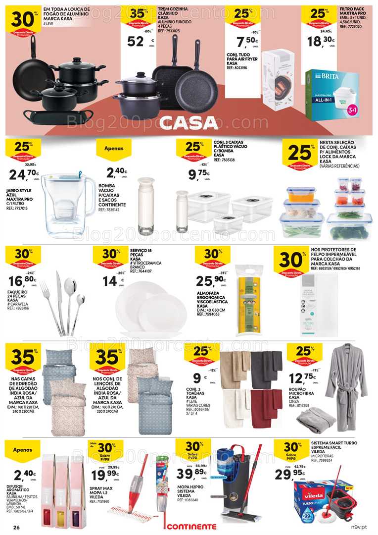 Antevisão Folheto CONTINENTE Bazar Açores Promoções de 18 setembro a 1 outubro
