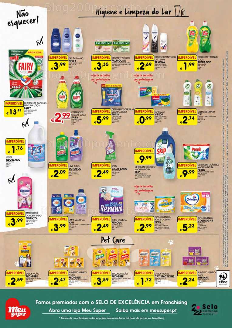 Antevisão Folheto MEU SUPER Promoções de 4 a 15 setembro